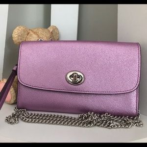 COACH: Chain Crossbody (Lilac)